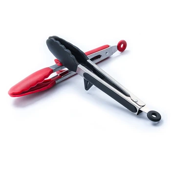 

45 Pcs Silicone BBQ Grilling Tong Non-slip Kitchen Tongs with Silicone Tips for Cooking,Barbecue,Picking Bread,Salad Wholesale