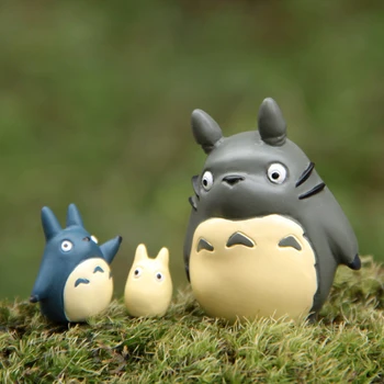 

Studio Ghibli My Neighbor Totoro Figure Toy DIY Totoro PVC Action Figure Collection Model Toy Micro Landscape for Kids Toys Gift