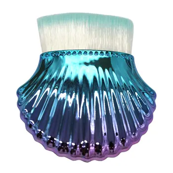 

1PC Shell Shape Blush Brush Mini Portable Makeup Brush Powder Foundation Makeup Brush Soft Cosmetic Brush Makeup Tool