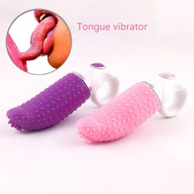 LILO Female Oral Tongue Licking Penis Vibrators Sex Toys G-spot Massage Vagina Clitoris Stimulate Vibrator Sex Toys for Couples