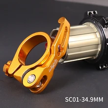 

MTB Seat Post Clamp Road Bike bicycle Quick Release Aluminum alloy 4 colors