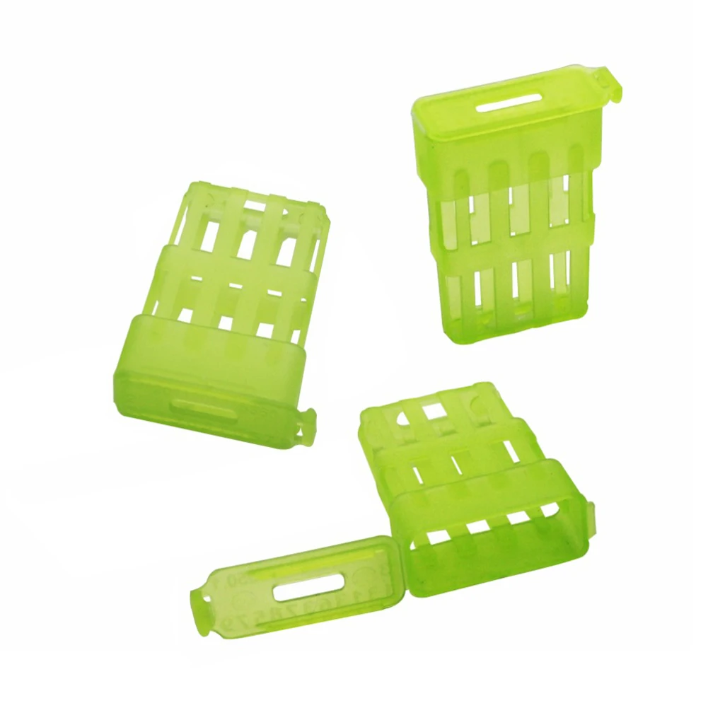 

20Pcs Plastic Green Bee Queen King Cages Beekeeping Tools Bees Anti-escape Captivity Cage Beekeeper Apiculture Rearing Equipment