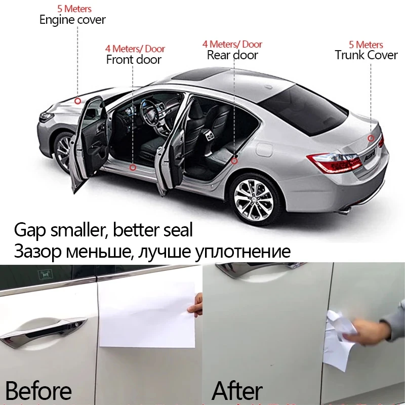 Renault Koleos Twingo Scenic Megane Fluenec Latitude Clio 1/2/3 Chrysler 용 자동차 도어 씰 엣지 트림 소음 절연 씰 스트립