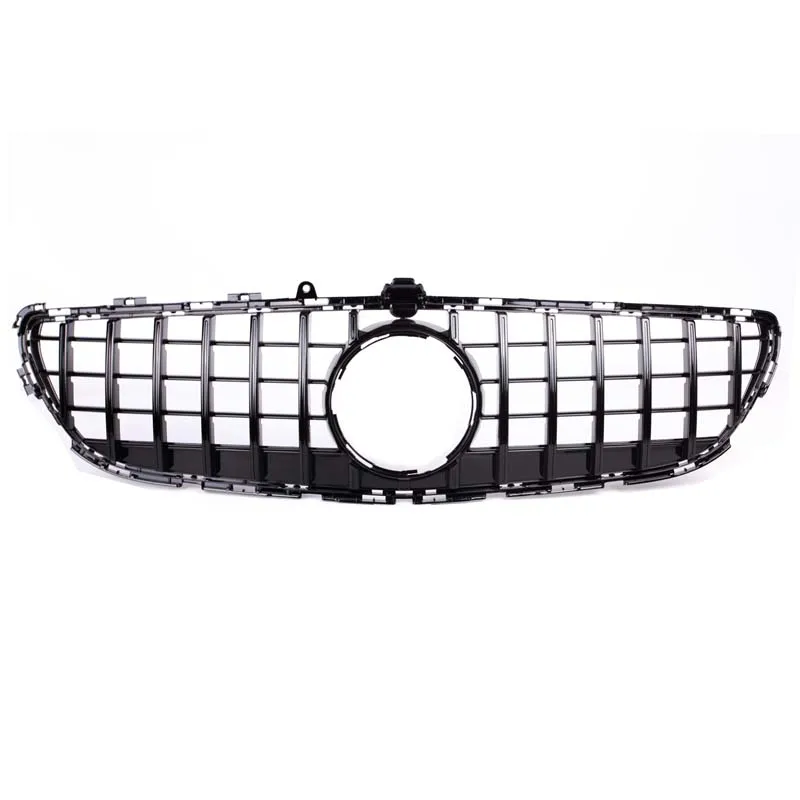 Для CLS W218 GT решетка ABS передняя решетка подходит для W218 решетка седан авто аксессуары передний бампер - Цвет: 15-18 Black