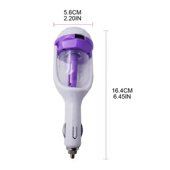 

Mini Car Humidifier Air Purifier Filter Home Allergies Smoke Dust Deodorization E7CA