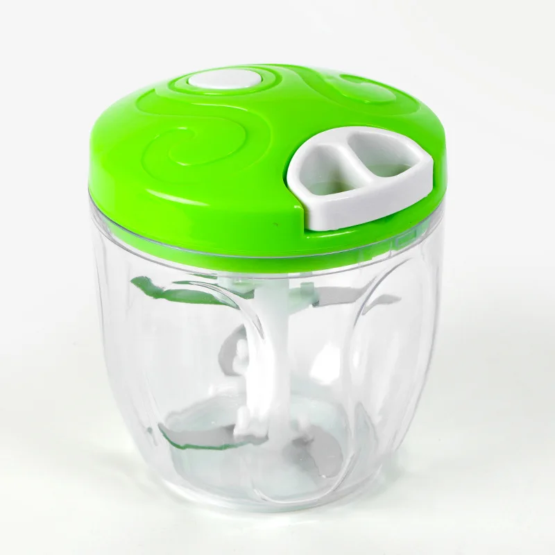 

Manual Garlic Press Kitchen Ramming Large Garlic Hand-cranking Cut Peppers Triturator Meat Grinder Play Meshed Garlic Device Gar