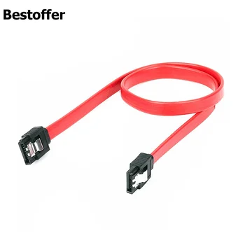 

40cm SATA II SATA2 2.0 Data Cable Straight Hard Drive DVD cable 5 PACK (5x cables)