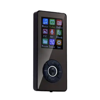 

MP4 Music Player For Bluetooth 4.2, Mini Plug-and-play Anti-slip Voice Recorder With Memory Card Slot, 5 Keys