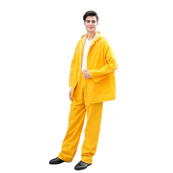 

PVC Raincoat Adult Raincoat Siamese Waterproof Environmental Raincoat