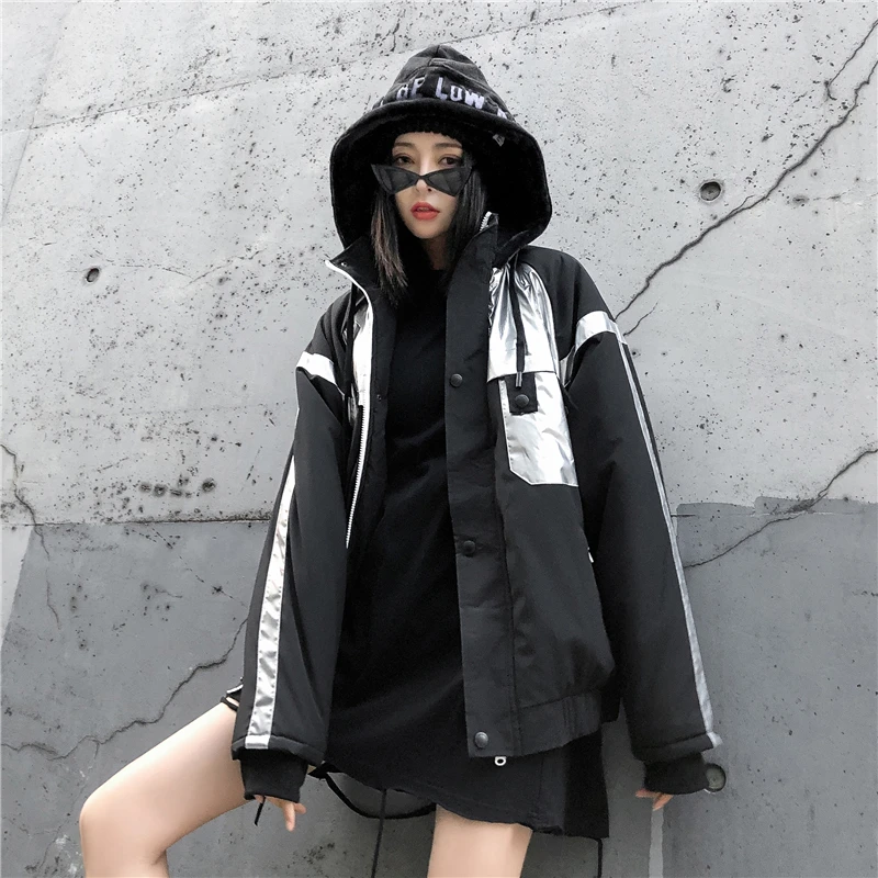 Мужская парка с капюшоном и надписью High Street