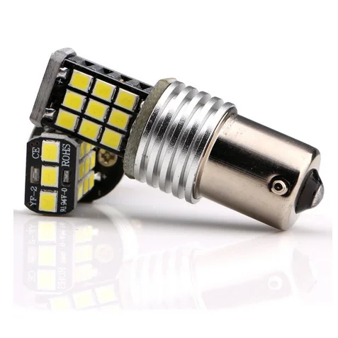 1 шт. 1156 BAU15S PY21W BA15S P21W 21 SMD 2835 LED белый красный желтый 12 В автомобиль 7506 7507 R5W R10W авто