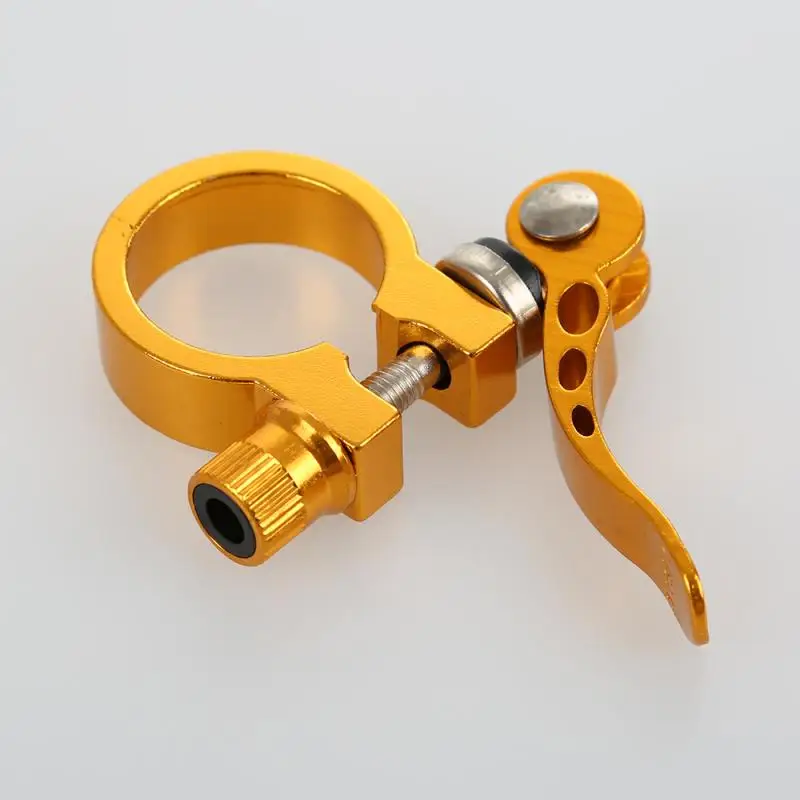 25.4-34.9mm Aluminum Bike Bicycle Seatpost Clamp Quick Release Seat NWUS