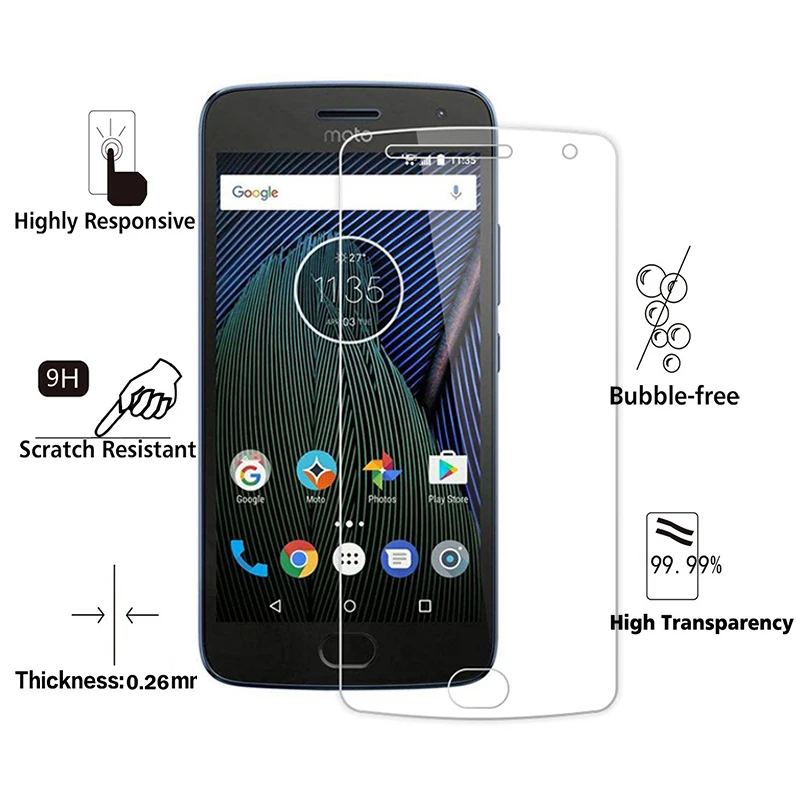 Закаленное стекло для moto rola moto g5 Защитное стекло для экрана для mo to g3 g4 play plus g 3 4 5 s