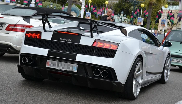 Подходит для Garllado GT LP560 LP570 модифицированный Карбон волокно заднее крыло задний спойлер крыло