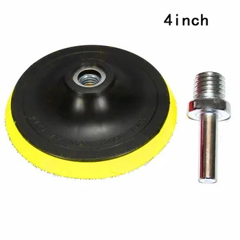 

3/4/5/6/7'' Backing Pad Polishing Buffing Plate Rubber +M14 Drill Thread Kit Pro