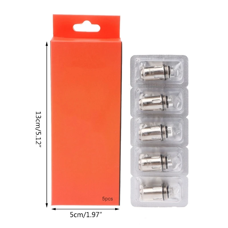 5Pcs/Set Replacement Atomizer Coil Heads For SMOK Vape Pen 22 Core 0.3 Ohm enlarge