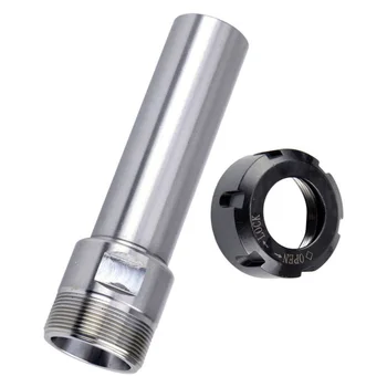 

1x 100L Straight Collet Chuck Holder For CNC Lathe Milling Manifacturer Silver