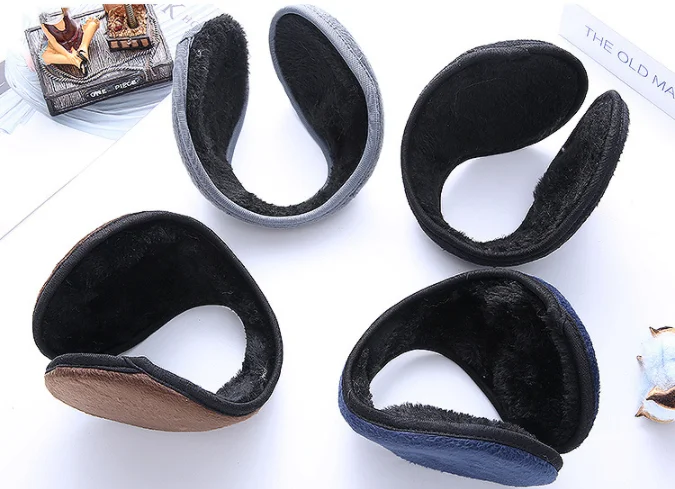 Hot Sale Earmuff Apparel Accessories Unisex Earmuff Winter Ear Muff Wrap Band Ear Warmer Earlap Gift Black/Coffee/Gray/Navy Blue