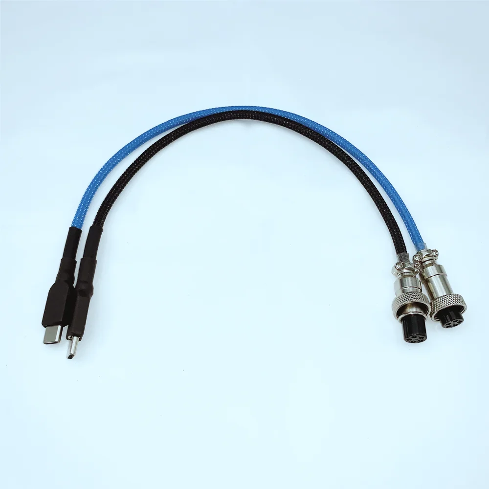  Mechanical Keyboard Metropolis Cable Aviator Connector Mechables Pulse V3 Custom-coated Coil Type-C