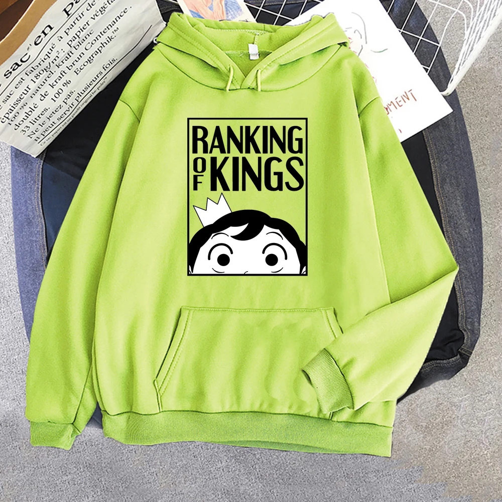 

Anime Ranking of Kings Bojji Hoody Fall Winter Casual Hooded Hoodie Women's Sweatshirt Cosplay Fashion Loose Pullover Streetwear