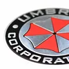 2PCS Car styling 3D Aluminum alloy Umbrella corporation car stickers decals emblem decorations badge auto accessories ► Photo 2/6