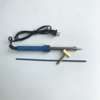 

220V 40W Soldering for pixel iron tool with Copper Solder T-head T-Shape Rubber strip for Soldering Iron Pixel repair adapter