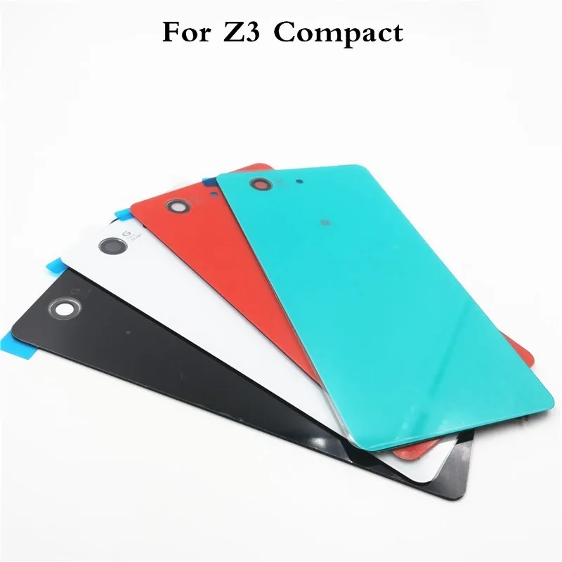 Задняя крышка батарейного отсека для Sony Xperia Z3 Compact D5803 D5833 стеклянная корпуса с NFC |