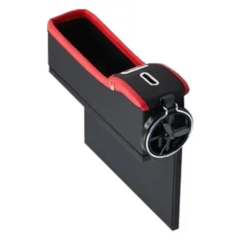 

Car-styling Accessories Car Auto Seat Seam Storage Box Stowing Tidying Box Drivers Side Slit Organizer Gap Cup Holder