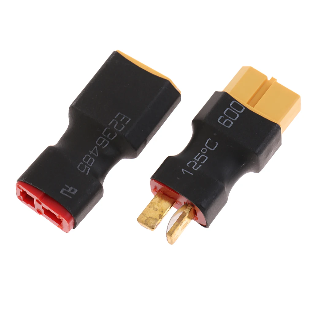 T-Plug to XT60 Male Female Connector Plug for RC Battery Adapter Wire Cable