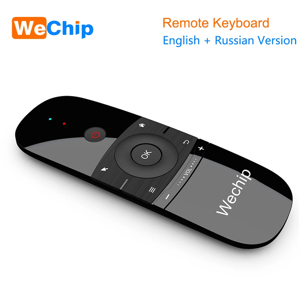 wechip W1 клавиатура Мышь Беспроводной 2.4 г Fly Air Мышь Rechargeble мини Дистанционное управление для Android TV Box/ mini PC/TV