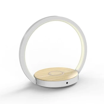 

Fast Qi 10W Wireless Charger Table Lamp for iPhone and Samsung and HuaWei Charging night light