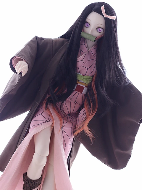 Boneca Figure Nezuko Demon Slayer Kimetsu No Yaiba Réplica