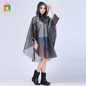 

Fashion Raincoat Cape Raincoat Black Women Rain Cape Raincoat Men Hooded Poncho For Hiking Riding Bicycle Rain Capes Cozy
