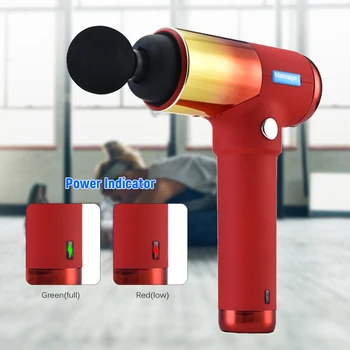

Electric Fascia Gun Muscle Relaxation Muscle Relaxant Muscle Fascia Massager Equipped with 6 Detachable Massage Heads UK Plug