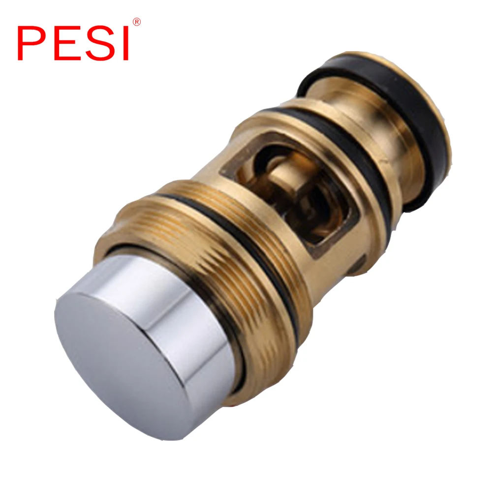 All Brass Exposed Self-closing Urinal Flush Valve Button Type Manual Time-extended Shut-off Valve Chrome toilet tank accessories,toilet push button