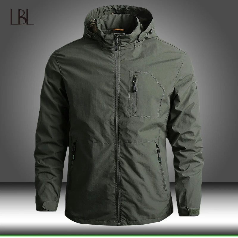 Military Tactical Jacket Men Autumn Bomber Hooded Jackets Man Outdoor