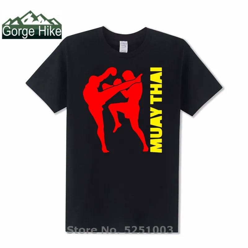 Винтажные футболки Muay Thai для кикбоксинга боевых искусств Спортивная футболка