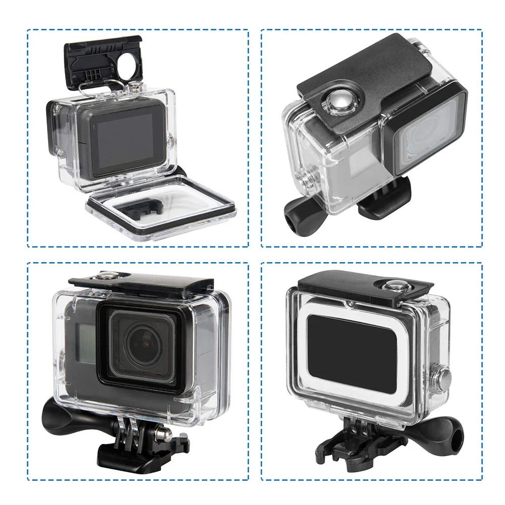 Для Gopro Hero 7 6 5 Аксессуары Водонепроницаемый защитный корпус чехол для дайвинга 45 м защитный для Go pro Hero 7 6 5 Аксессуары для камеры
