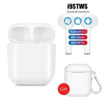 

Wireless True Stereo Earbuds i9S TWS Sport Earphone Mini Bluetooth 5.0 Headphone Headset Earbud for All Smart Phone PK I12 I13