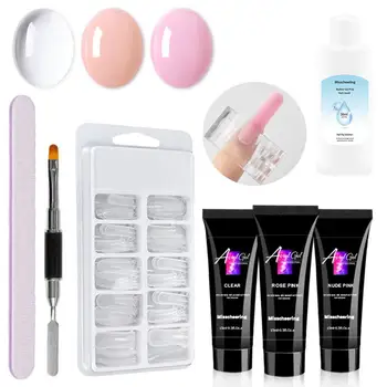 

Nail Extention Poly Gel Nail Kit Quick Building Polygel Gel Nail Polish For Nail Extensions Acrylic Gel Polish Nail Art Set