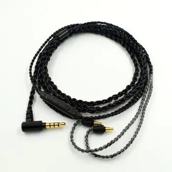 

AUdio Cable Silver Plated Cord for IE40 PRO Headphones with Mic Volume Control