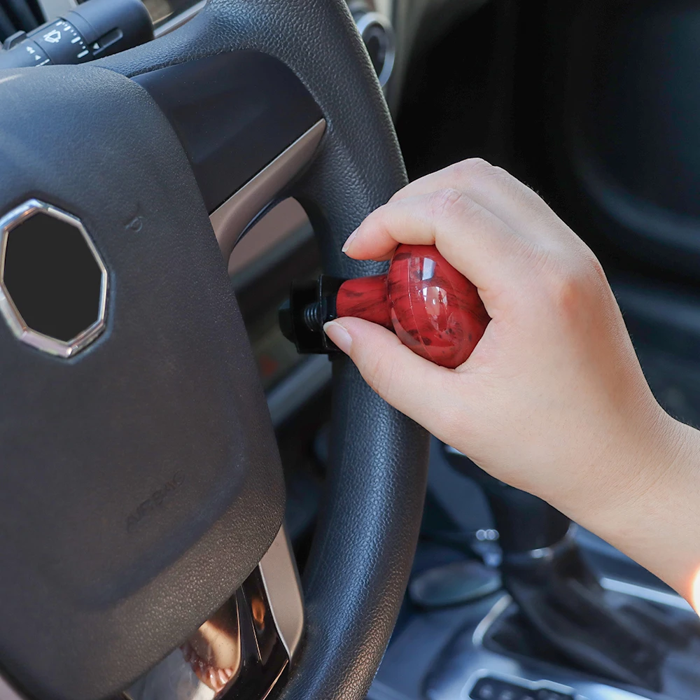 Universal Steering Wheel Spinner Knob Power Handle Spinner Easy Turn Steering Ball for Vehicles Car Truck Accessories