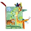 Baby Cloth Book Sound Paper Early Learning Toy Tail Cloth Book Parent-child Interactive 4