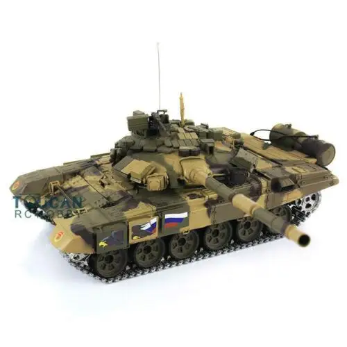Henglong 1/16 6,0 Модернизированный Металл Россия T90 RTR rc Танк 3938 FPV 360 турель TH16264