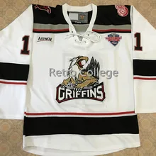 11 danel CLEARY Grand Rapids Griffins ретро-Хоккейная Футболка с вышивкой, сшитая по индивидуальному заказу под любым номером и именем
