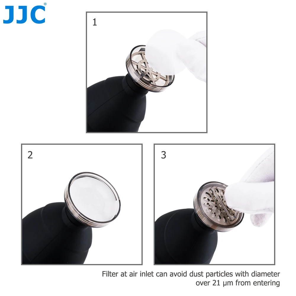 Воздуходувка JJC для чистки объективов Canon Nikon Sony Fujifilm Olympus DSLR SLR камер сенсор CCD CMOS