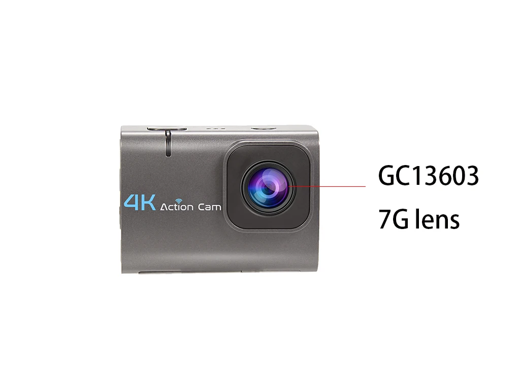 Экшн-камера 4K с OnReal GR1KS 4k 30fps WI-FI android Спортивная водоотталкивающая Камера GoPro 6-осевой гироскоп anti-shake пульт дистанционного управления для спортивной камеры