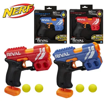 

Hasbro NERF KNOCK OUT XX-100 Soft Ball Bullet Gun Outdoor Toy Boy Kids Gifts