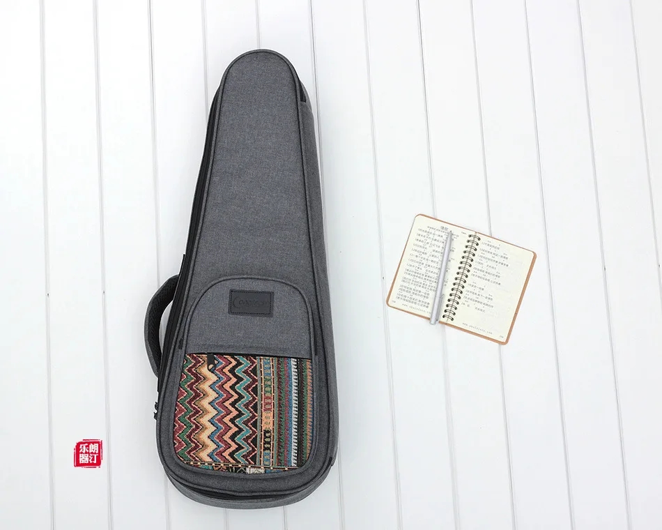 

Ukulele Bag Case Backpack Bohemian Thicken Handbag Soprano Concert Tenor 21 23 26 Inch Size Ukelele Mini Guitar Gig Quality