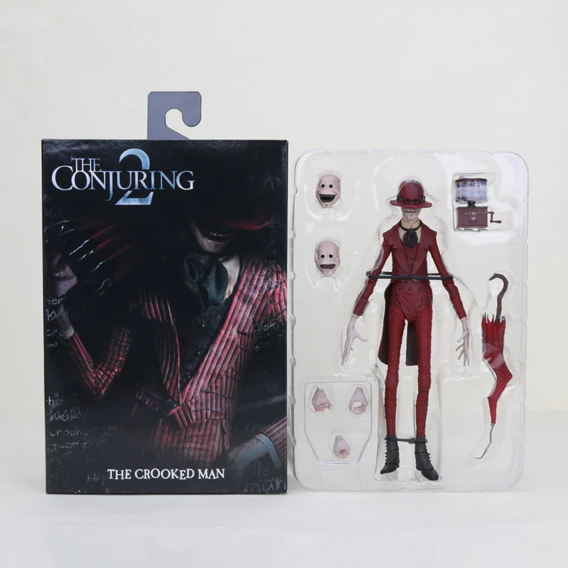 

19cm NECA Ultimate THE CONJUR-ING 2 The Crooked Man Ghost Red Man PVC Action Figure Horror Christmas Toy Doll Gift